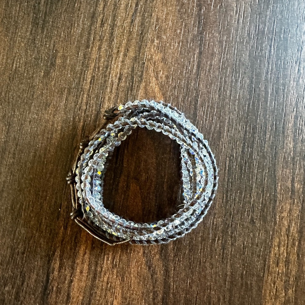 Chan Luu Swarovski crystal Wrap Bracelet - Picture 3 of 3